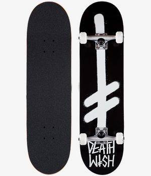 DEATHWISH Gang Logo (black/white) 8.25" skateboard