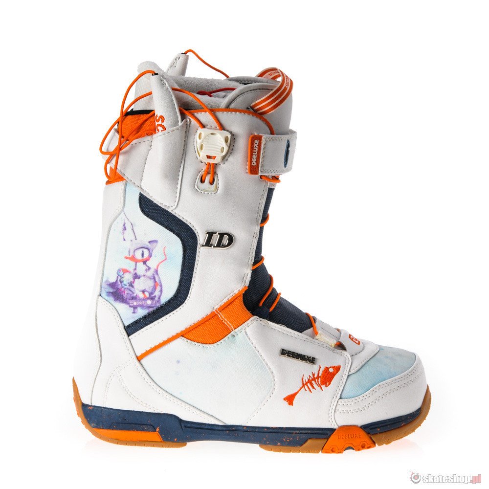 DEELUXE ID Coin Coin PF (white/orange) snowboard boots
