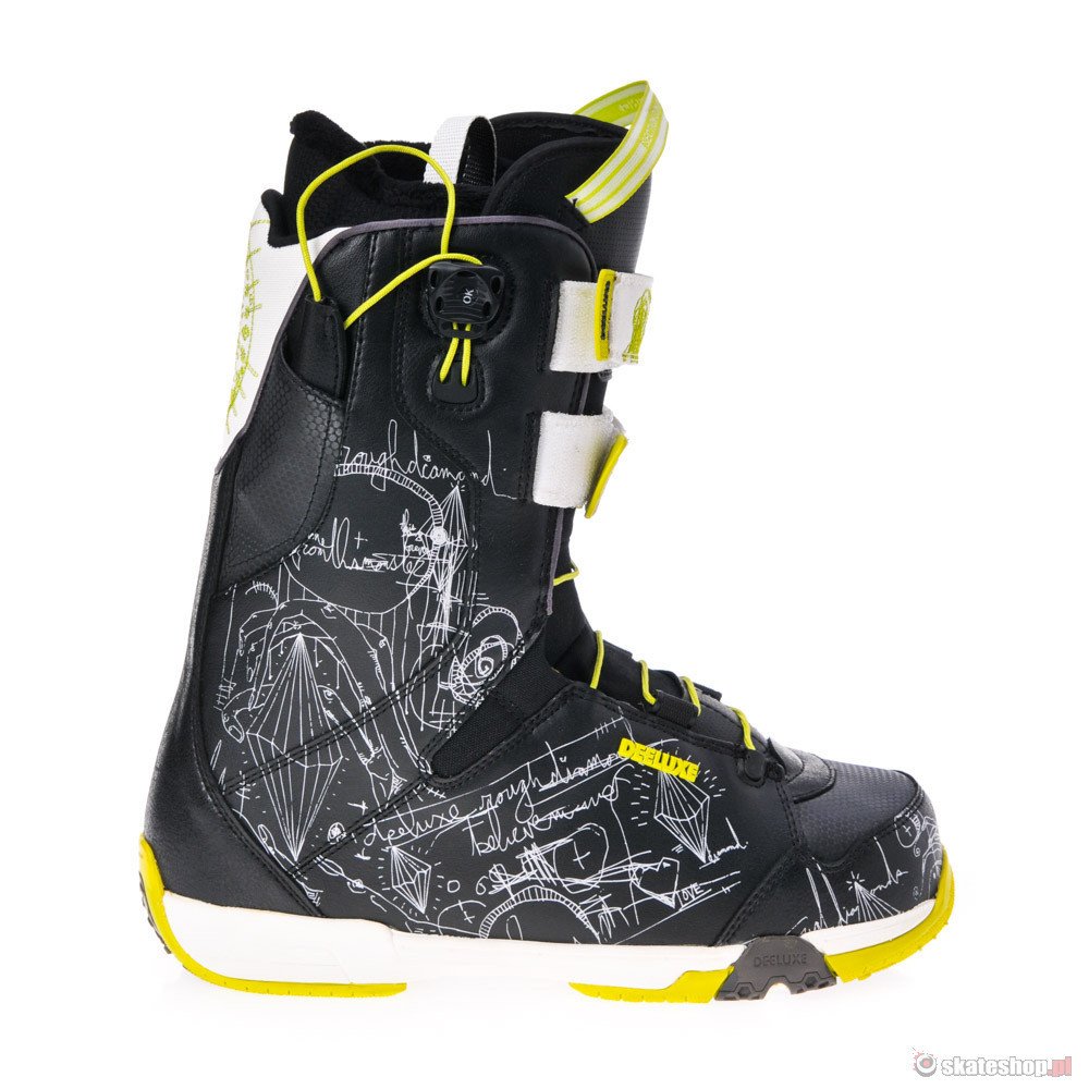 DEELUXE Rough Diamond TF (black/lime) snowboard boots