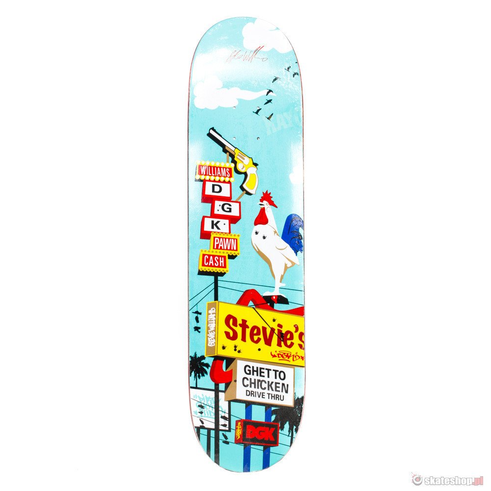 DGK Drive By Stevie Williams 8,06" skateboard