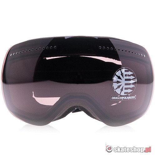 DRAGON APX (jet stealth/jet polarized) snow goggles