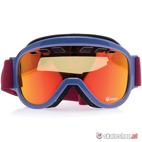 DRAGON D1XT (ice fire/red ionized) snow goggles + Yellow/Blue Ionized