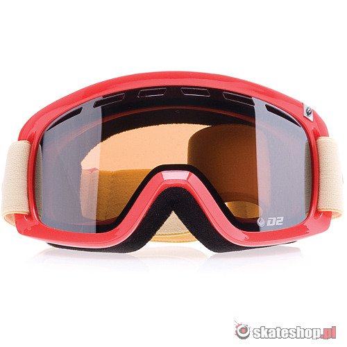 DRAGON D2 (rawhide/ionized) snow goggles + Amber lens