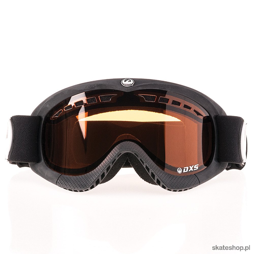 DRAGON DS (coal/amber) snow goggles 