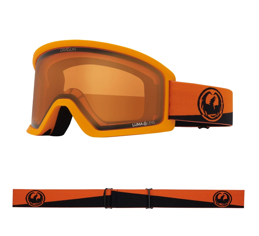 DRAGON DX3 OTG Zest Lumalens Amber snow goggles