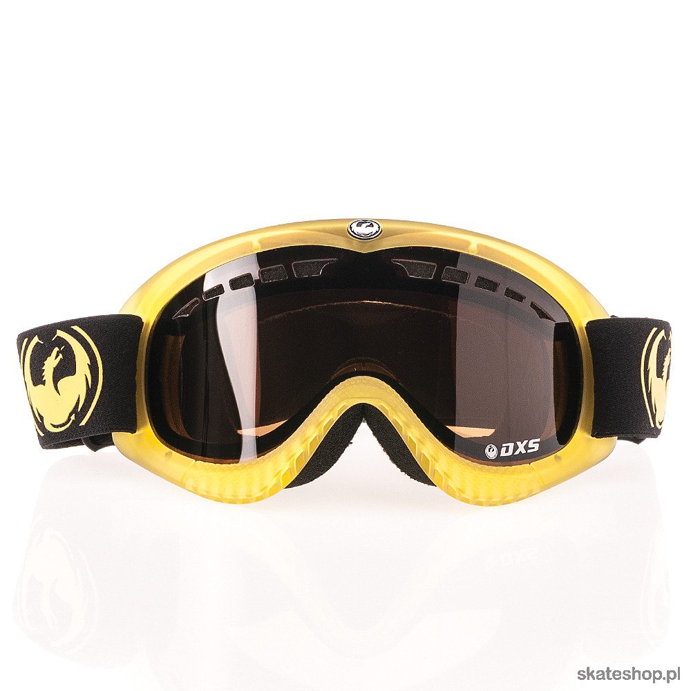 DRAGON DXS (trans matte yellow/jet) snow goggles 