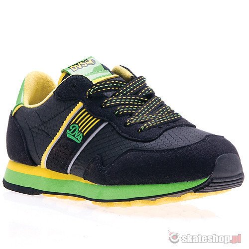 DVS Whisper Runner WMN (black/green mesh) shoes