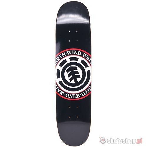 ELEMENT Elemental Seal (black) 7.875 skateboard