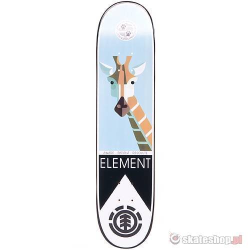 ELEMENT Luma Nature (black/green) 7.5 skateboard