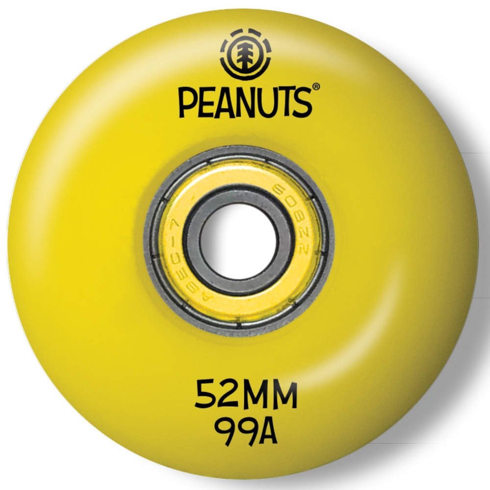 Element Peanuts Squad Skateboard Wheels 52mm 