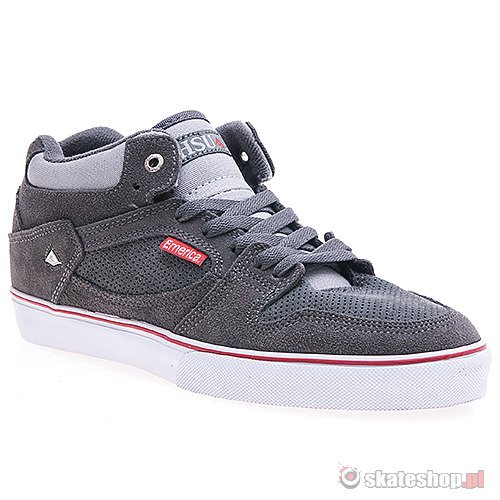 EMERICA HSU (dk grey/grey/red) shoes