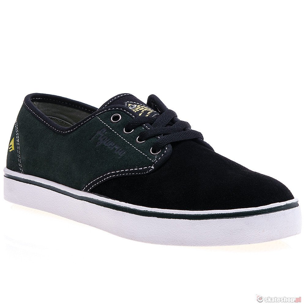 EMERICA Laced Baker Figueroa '13 (black/green/white) shoes