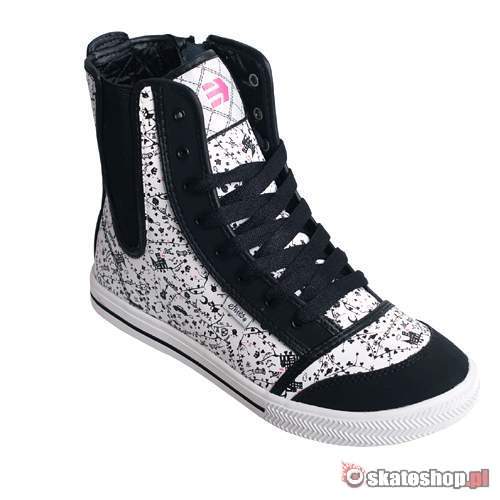 ETNIES Zanza WMN white/black/pink shoes