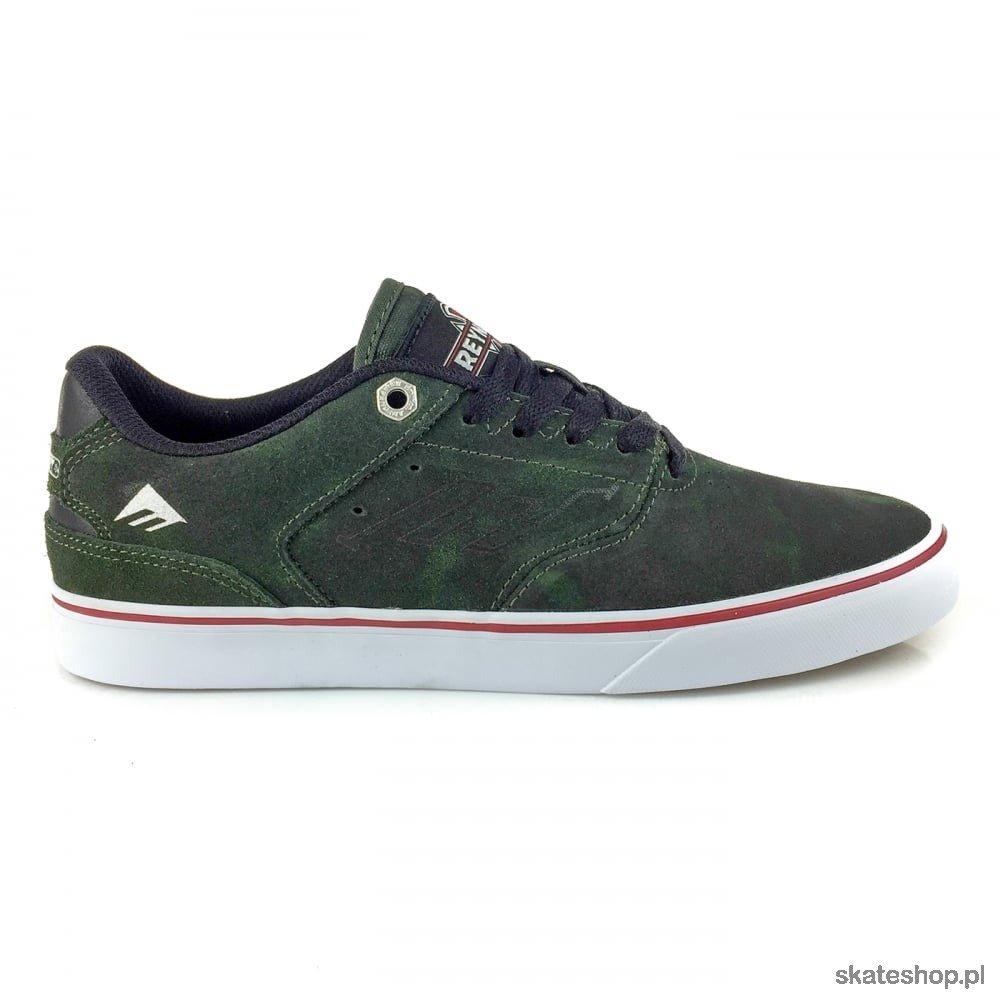 Emerica The Reynolds Low Vulc X Indy (dark green) shoes