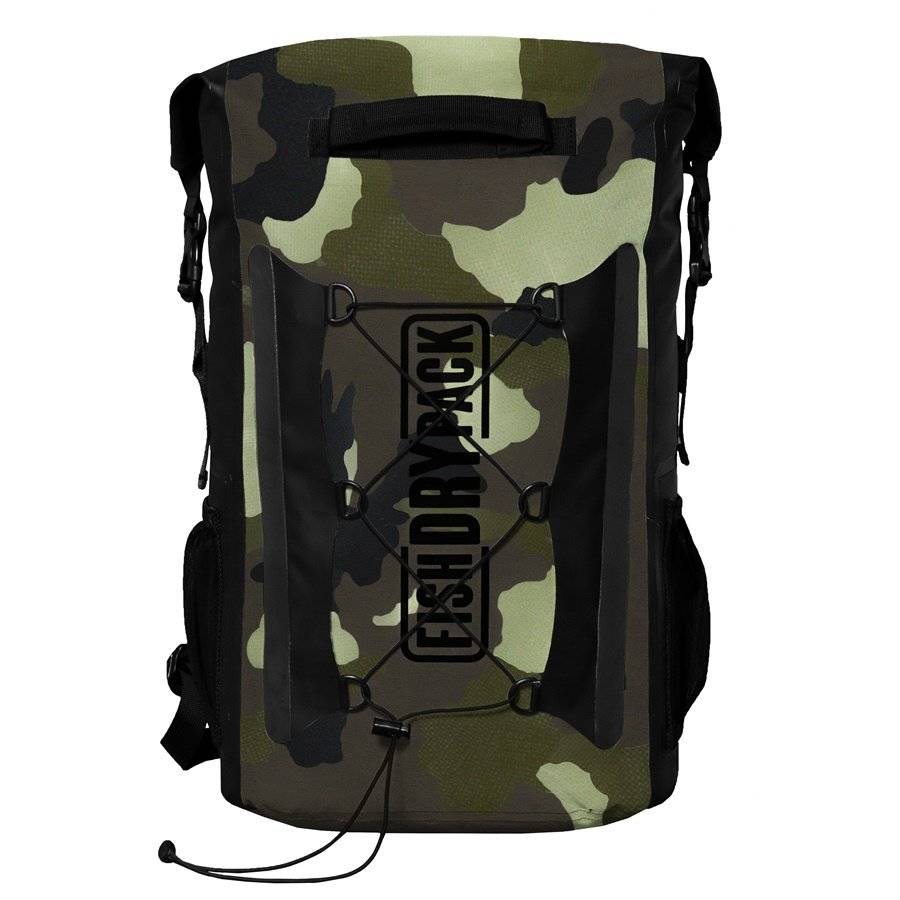 FISH SKATEBOARDS Dry Pack Explorer 20 (camo) backpack