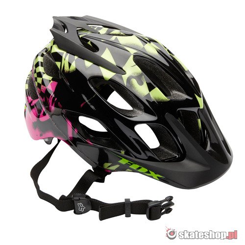 FOX Flux (black/green) bike helmet