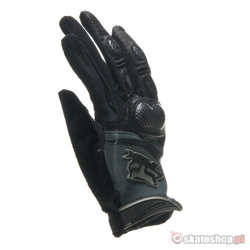 FOX Unabomber black bike gloves