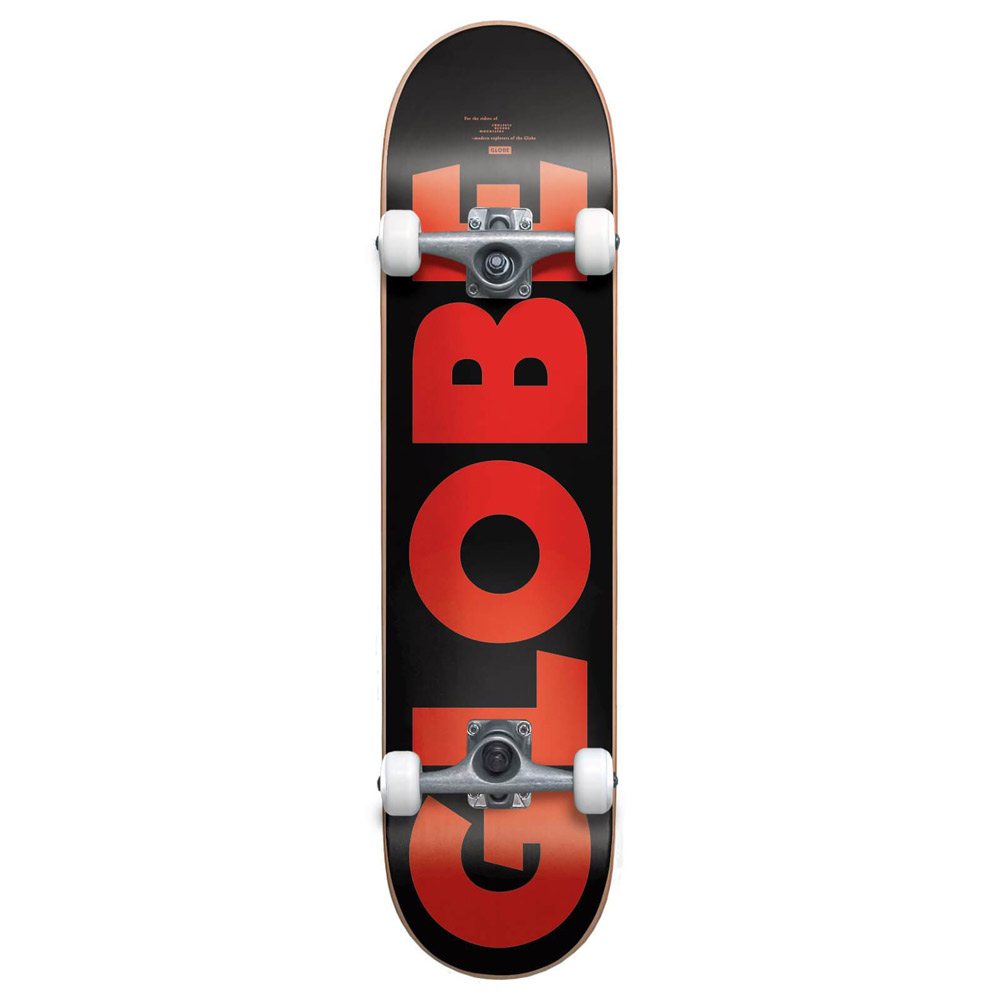 GLOBE G0 Fubar (black/red) 7,75" skateboard