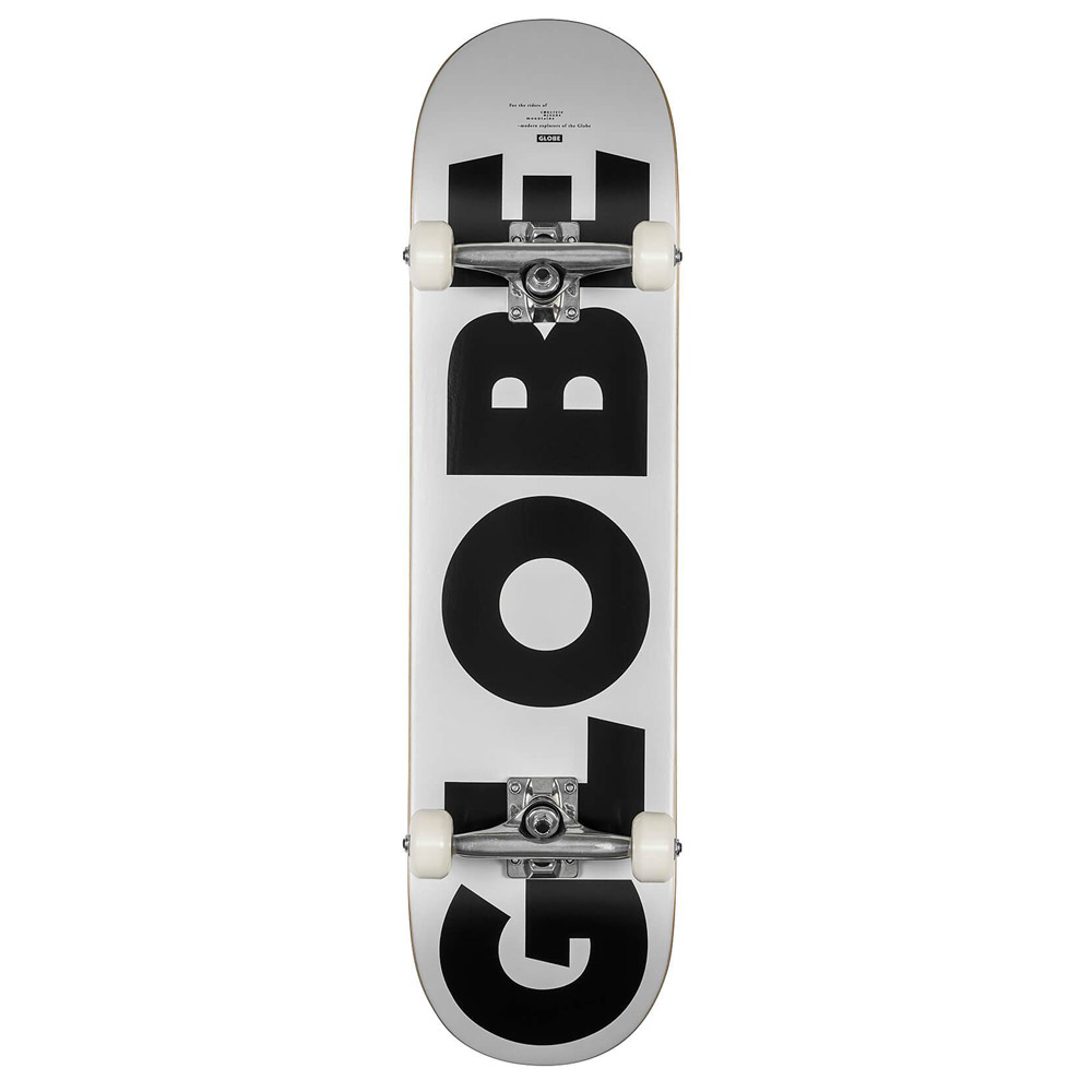 GLOBE G0 Fubar (white/black) 8.0" skateboard