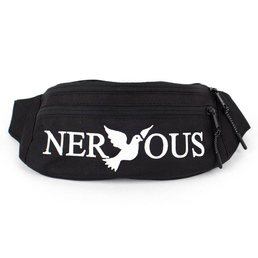 NERVOUS Classic (black) hip pack