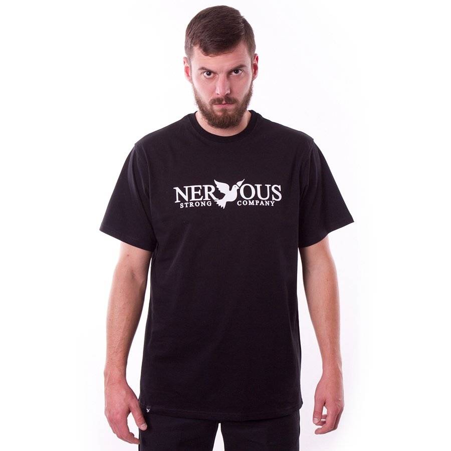 NERVOUS Classic (black) t-shirt