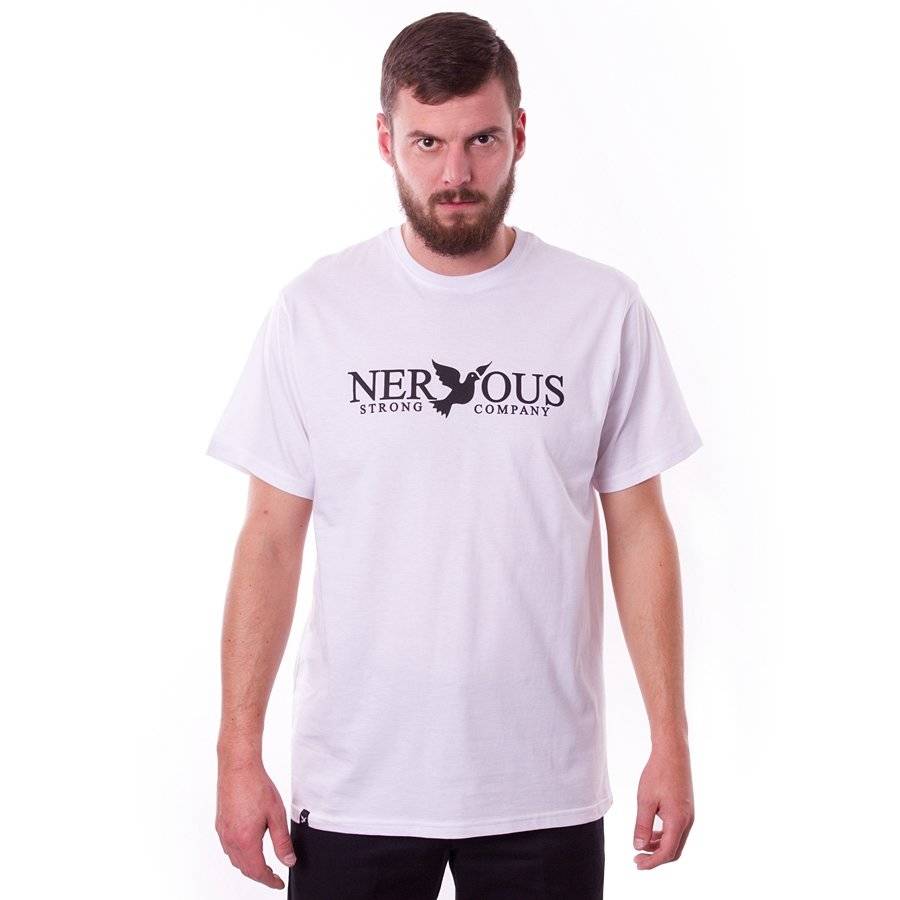 NERVOUS Classic (white) t-shirt