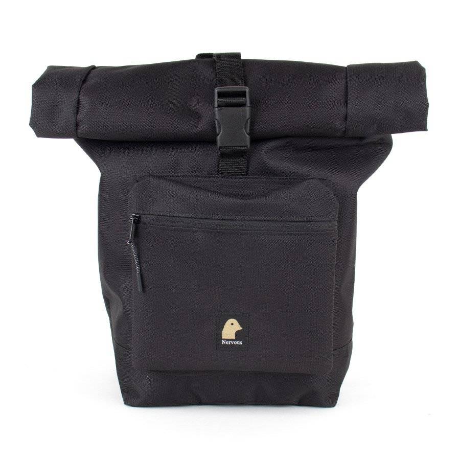 NERVOUS Deliver Goldhead (black) backpack