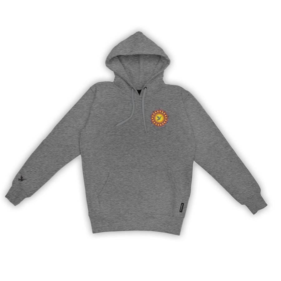 NERVOUS Sun (grey) hoodie