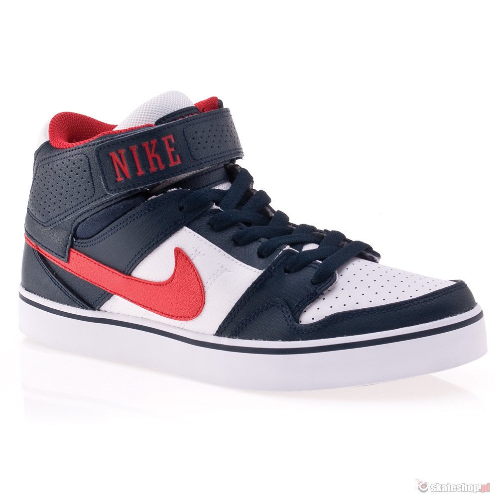 NIKE Mogan 2 MID SE 13 (armory navy/athletic red/white) shoes