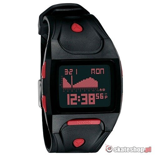 NIXON Lodown (black/red) watch