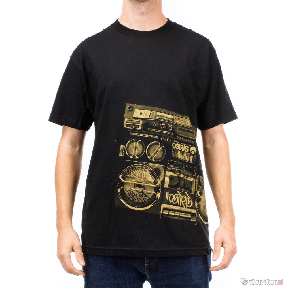 OSIRIS Boombox (black/gold) t-shirt