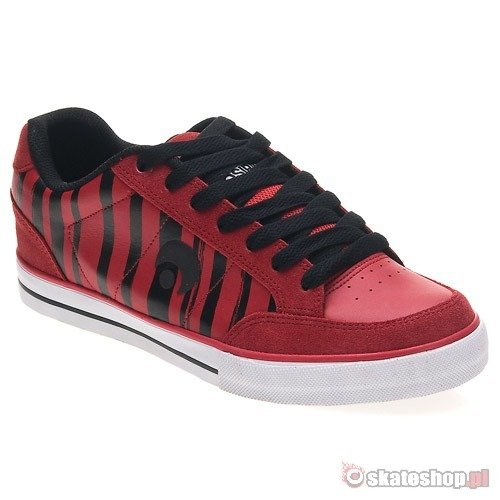 OSIRIS CLIP red/white/stripes shoes 