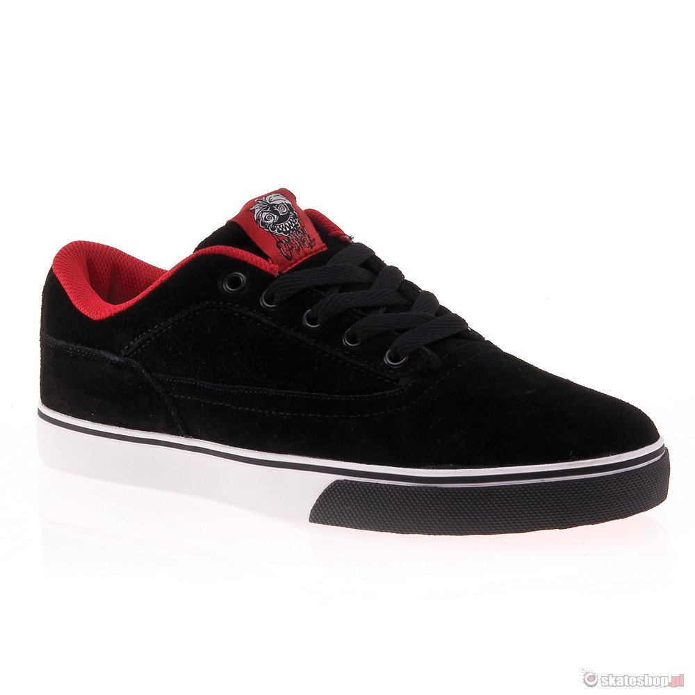 OSIRIS Caswell VLC '13 (blk/red/blk) shoes