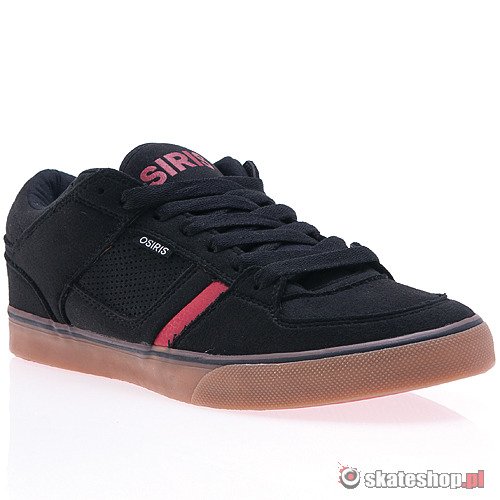 OSIRIS Chino Low (black/gum/red) shoes