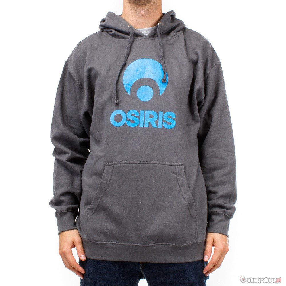 OSIRIS Corporate (charcoal/cyan) hoodie