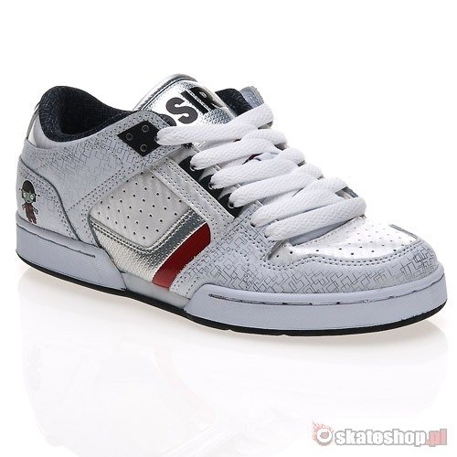 OSIRIS HARLEM WMN lucy lies/robt/white/silver/red shoes 