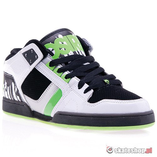 OSIRIS NYC 83 MID (white/lime/drips) shoes