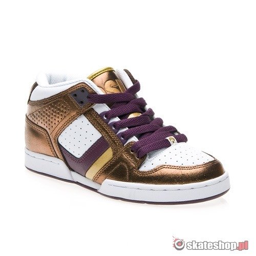OSIRIS NYC 83 Mid WMN purple/white/gold shoes 