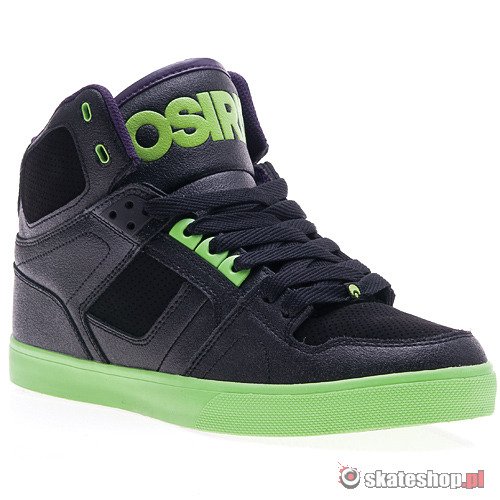 OSIRIS NYC 83 VLC (black/lime/purple) shoes