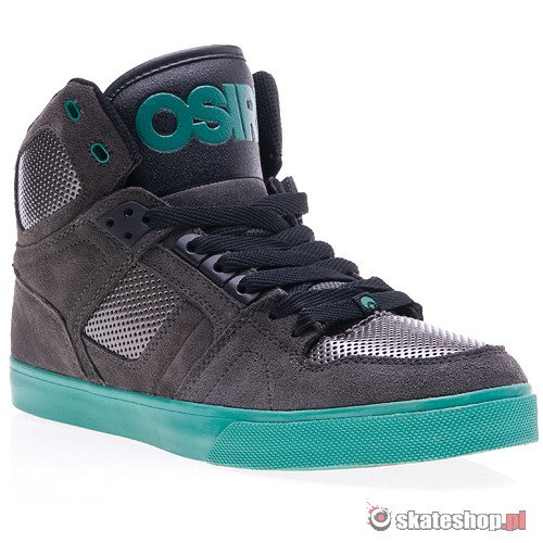 OSIRIS NYC 83 VLC (charcoal/gunmetal/teal) shoes