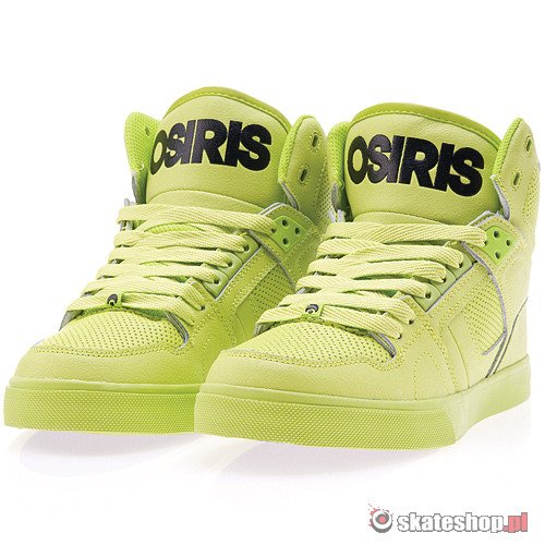 OSIRIS NYC 83 VLC (lime/lime/black) shoes