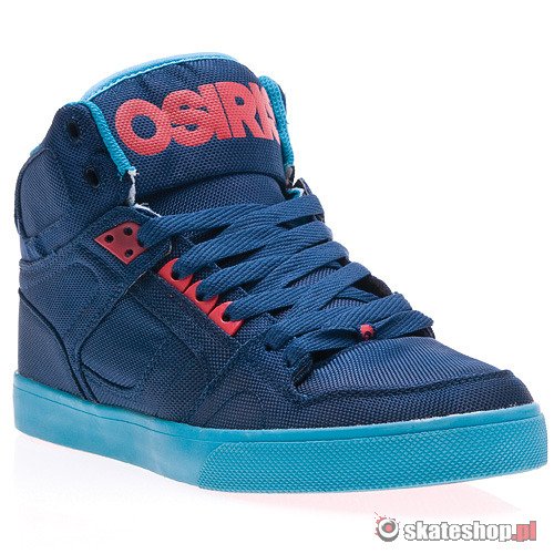 OSIRIS NYC 83 VLC (teal/teal/red) shoes