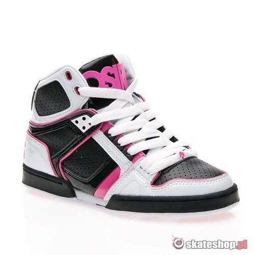 OSIRIS NYC 83 WMN white/black/pink shoes 