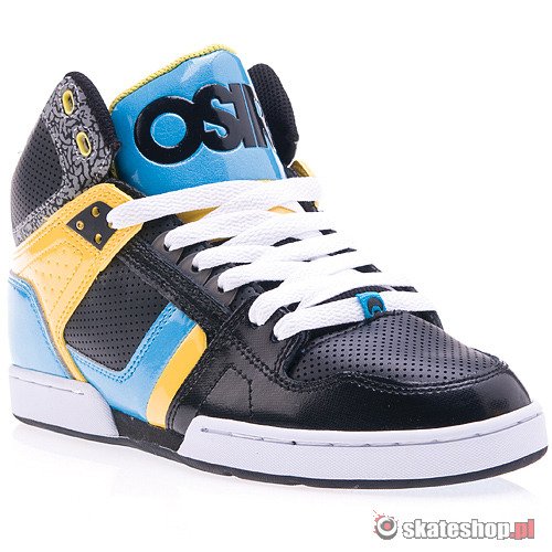 OSIRIS NYC 83 (black/cyan/yellow) shoes