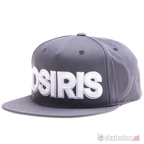 OSIRIS NYC (charcoal) snapback cap