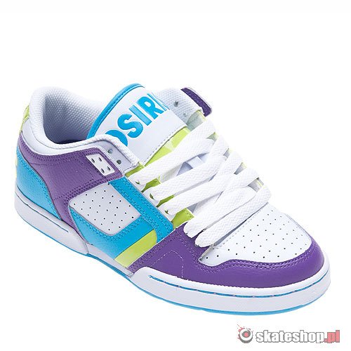 OSIRIS NYC83 Low WMN (purple/white/lime) shoes