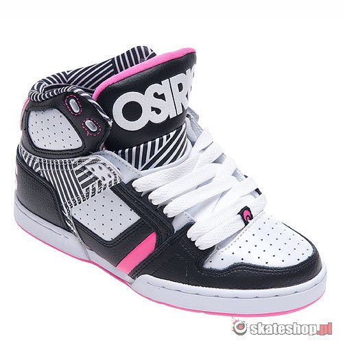 OSIRIS NYC83 Slm WMN (black/pink/lines/black) shoes