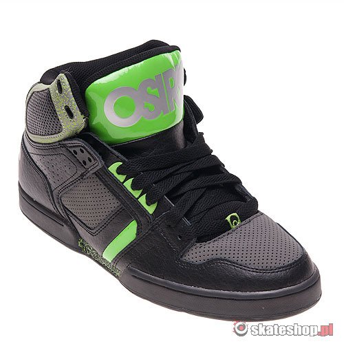 OSIRIS NYC83 (black/charcoal/green) shoes