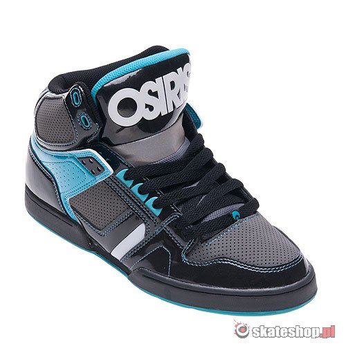 OSIRIS NYC83 (black/charcoal/teal) shoes