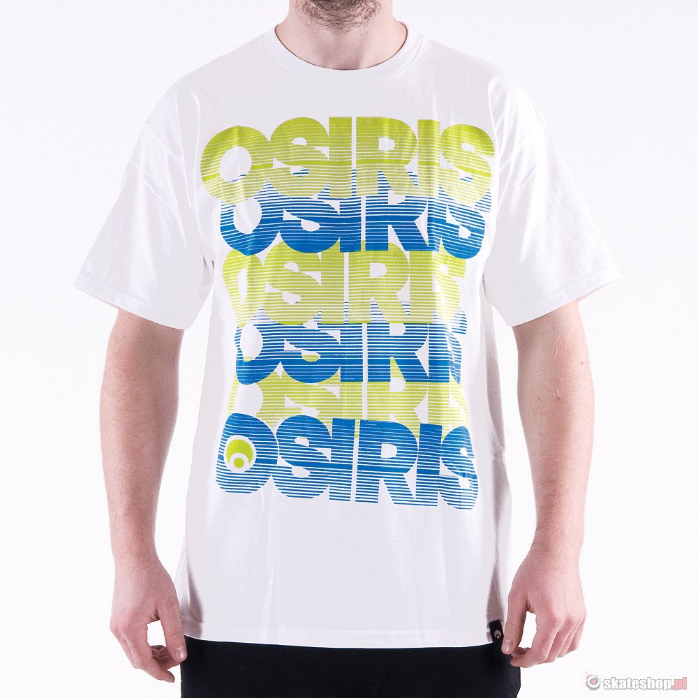 OSIRIS Static '13 (white/lime) t-shirt
